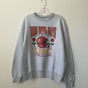 Champion x PacSun Rose Bowl USC Crew Neck Sweatshirt